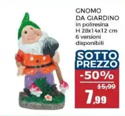 Happy Casa Gnomo da giardino offerta