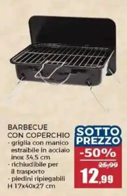 Happy Casa Barbecue con coperchio offerta