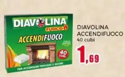 Happy Casa Diavolina accendifuoco 40 cubi offerta