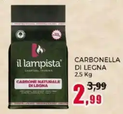 Happy Casa Carbonella di legna offerta