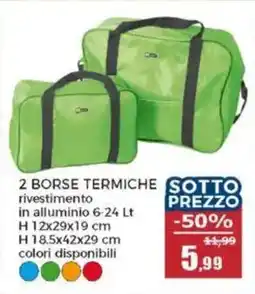 Happy Casa 2 borse termiche offerta