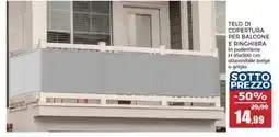Happy Casa Telo di copertura per balcone e ringhiera offerta