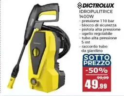 Happy Casa Dictrolux idropulitrice 1400W offerta