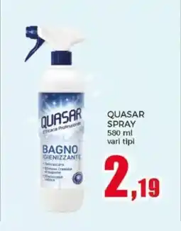 Happy Casa Quasar spray offerta