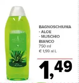 Todis Bagnoschiuma - aloe - muschio bianco offerta