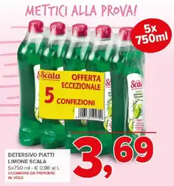 Todis Detersivo piatti limone scala offerta