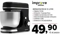 Todis Improve kitchen impastatrice offerta