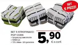 Todis Set 5 strofinacci pop corn offerta