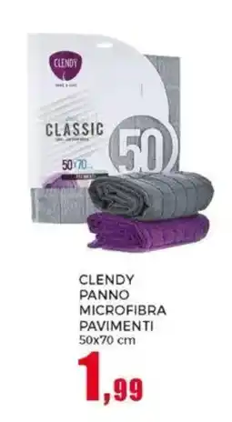 Happy Casa Clendy panno microfibra pavimenti 50x70 cm offerta