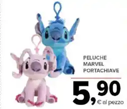 Todis Peluche marvel portachiave offerta