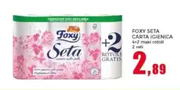 Happy Casa Foxy seta carta igienica offerta