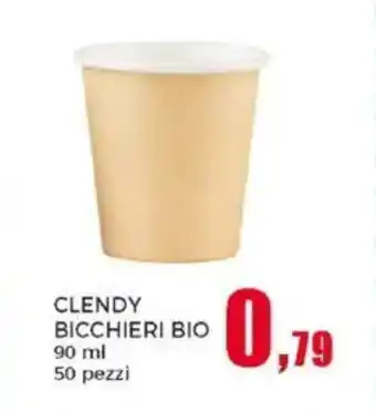 Happy Casa Clendy bicchieri bio offerta