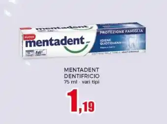 Happy Casa Mentadent dentifricio offerta