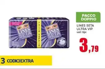 Happy Casa Lines seta ultra vip offerta