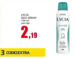 Happy Casa Lycia deo spray offerta