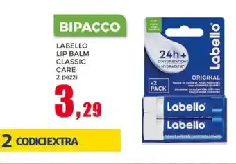 Happy Casa LABELLO LIP BALM CLASSIC care offerta
