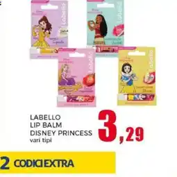 Happy Casa Labello lip balm disney princess offerta