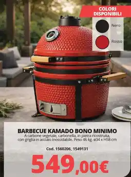 Brico Io Barbecue kamado bono minimo offerta