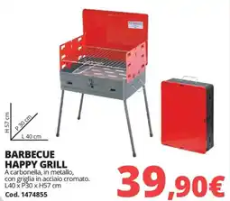 Brico Io Barbecue happy grill offerta