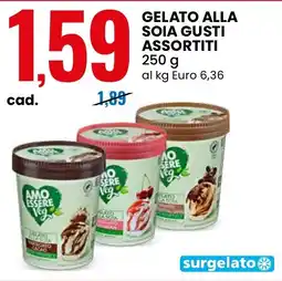 Eurospin AMO ESSERE Gelato alla gelato alla soia offerta