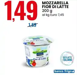 Eurospin Pascoli ITALIANI Mozzarella fior di latte offerta