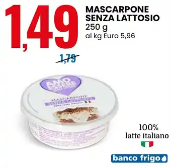 AMO ESSERE Mascarpone senza lattosio
