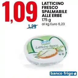 Eurospin Land Latticino fresco spalmabile alle erbe offerta