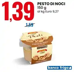 Eurospin Delizie dal Sole pesto di noci offerta