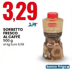 Eurospin Dolciando Sorbetto fresco al caffè offerta