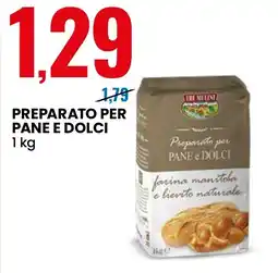 Eurospin Tre Mulini Preparato per pane e dolci offerta