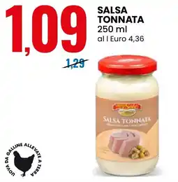 Eurospin Delizie dal Sole Salsa tonnata offerta