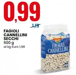 Eurospin Delizie dal Sole Fagioli cannellini secchi offerta