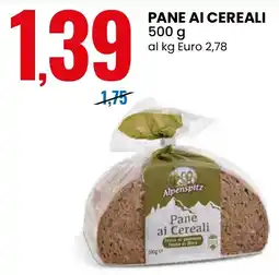 Eurospin Alpenspitz Pane ai cereali offerta