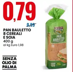Eurospin Tre Mulini Pan bauletto 8 cereali e soia offerta