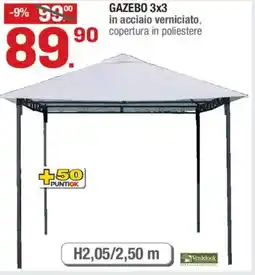 Brico OK Gazebo 3x3 offerta