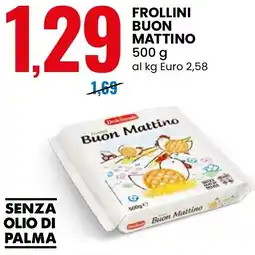 Eurospin Dolciando Frollini buon mattino offerta