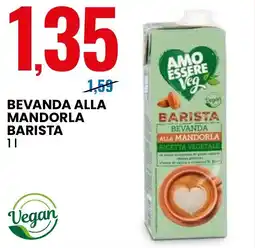 Eurospin AMO ESSERE Veg Bevanda alla mandorla barista offerta