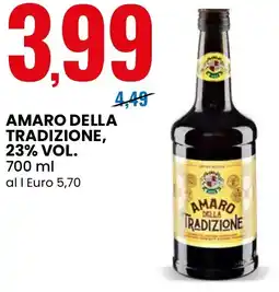 Eurospin Amaro della tradizione, 23% vol. offerta