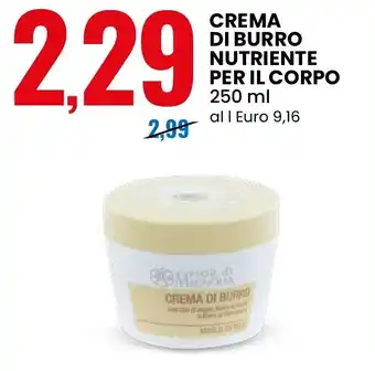 Crema di burro nutriente per il corpo