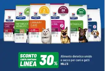 Alimento dietetico umido e secco per cani e gatti HILL'S