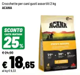 Iper La Grande Crocchette per cani ACANA offerta