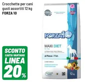 Iper La Grande Crocchette per cani FORZA 10 offerta