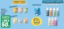 Iper La Grande Snack e integratori per cani HYGGE offerta