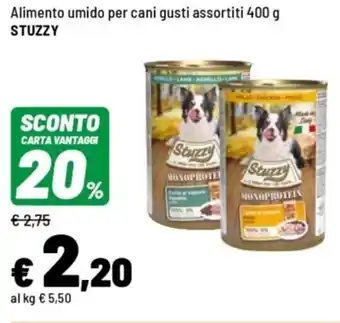 Iper La Grande Alimento umido per cani STUZZY offerta