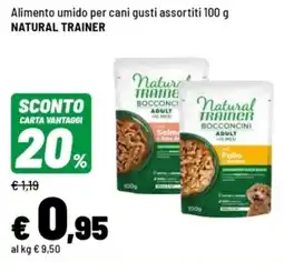Iper La Grande Alimento umido per cani NATURAL TRAINER offerta