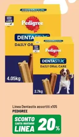 Iper La Grande Linea Dentastix PEDIGREE offerta