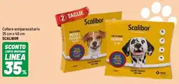 Iper La Grande Collare antiparassitario 35 cm o 48 cm SCALIBOR offerta