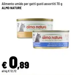 Iper La Grande Alimento umido per gatti ALMO NATURE offerta