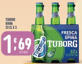 Gruppo Pascar Tuborg birra offerta