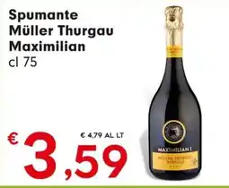 DeSpar Express Spumante Müller Thurgau Maximilian offerta